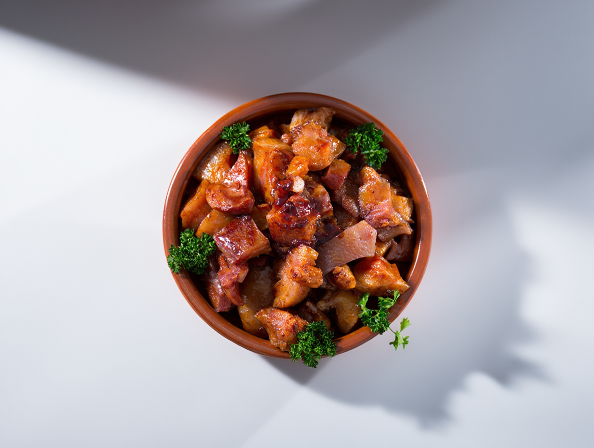 Careta de cerdo a la plancha