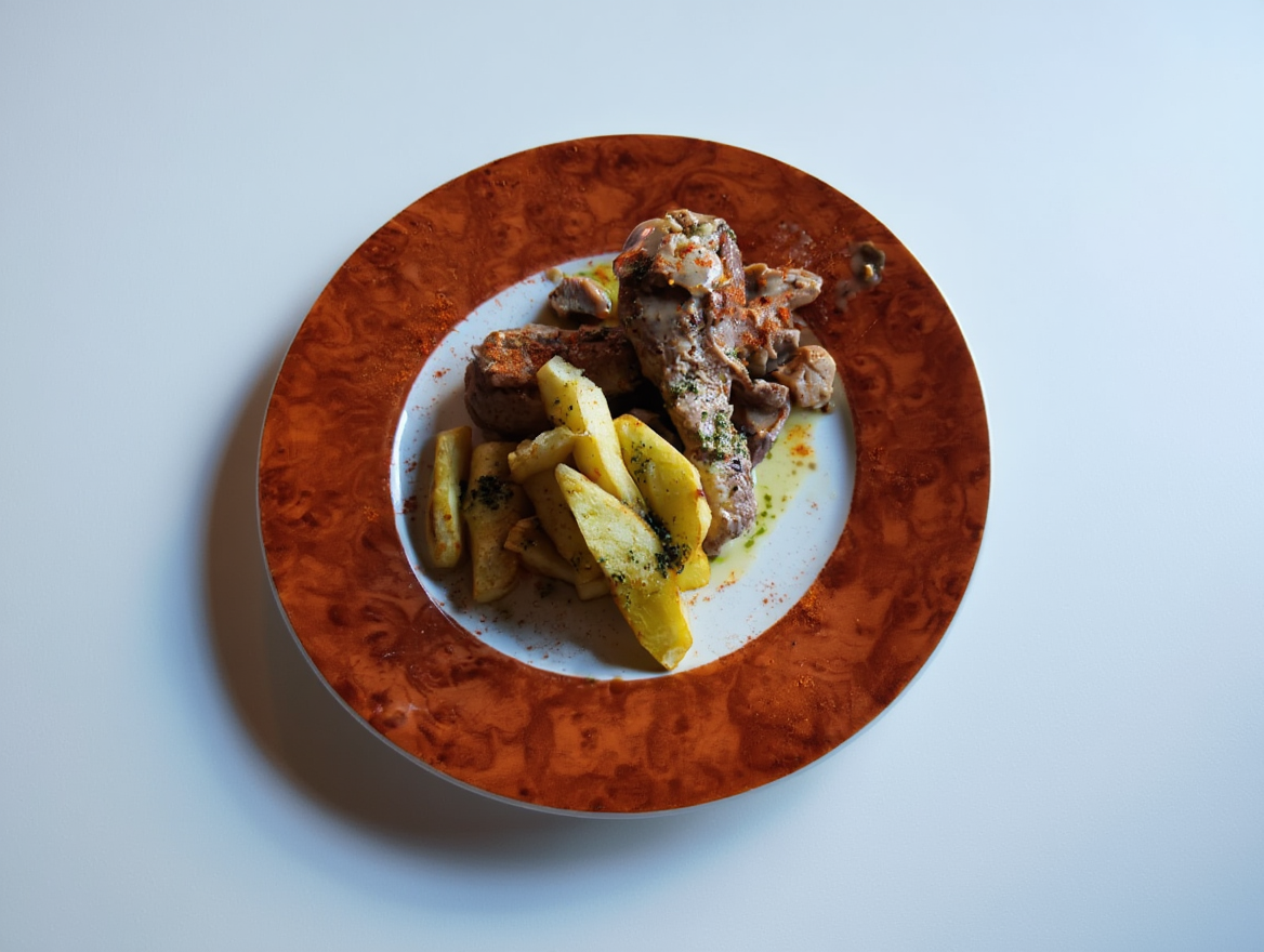 Ternasco asado con patatas